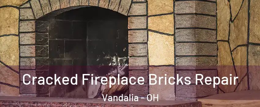  Cracked Fireplace Bricks Repair Vandalia - OH