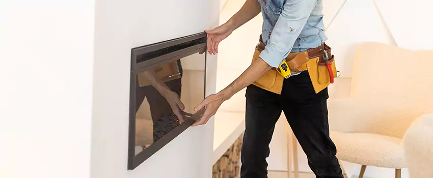 Metal Fireplace Installation in Vandalia, Ohio