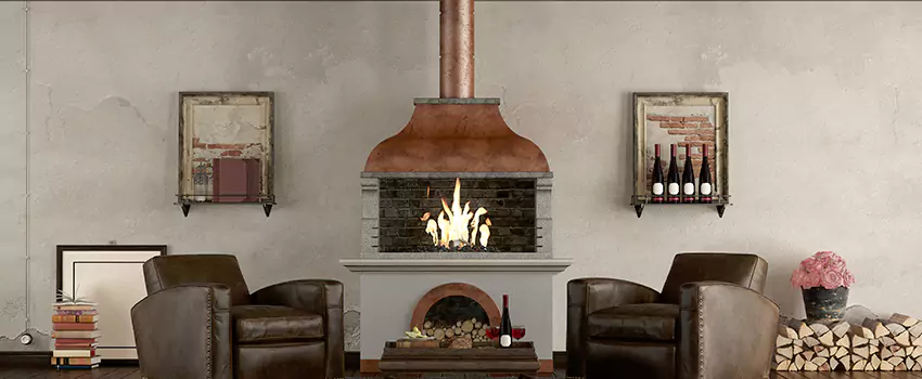 Thelin Hearth Products Providence Pellet Insert Fireplace Installation in Vandalia, OH