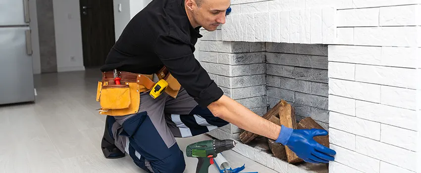 Fireplace Damaged Damper Frame Repair Services in Vandalia, Ohio