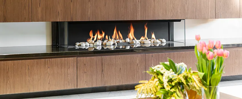 Double-height Fireplace Design Refurbishment in Vandalia, Ohio