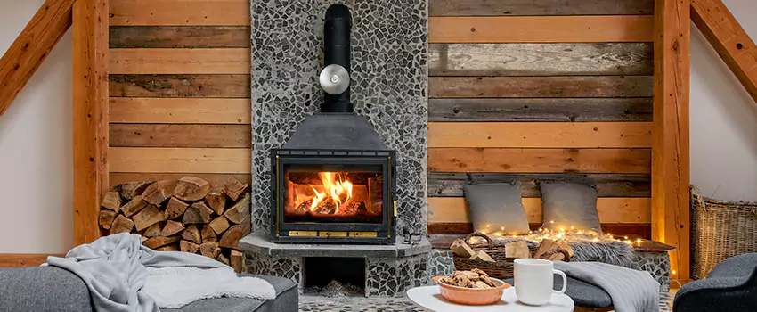 Thelin Hearth Products Direct Vent Gas Stove Fireplace Inspection in Vandalia, Ohio